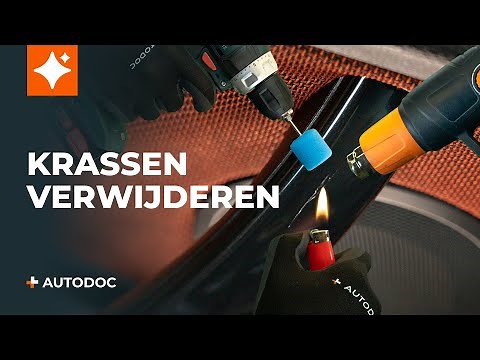 Hoe krassen uit kunststof auto-onderdelen te verwijderen | AUTODOC tips