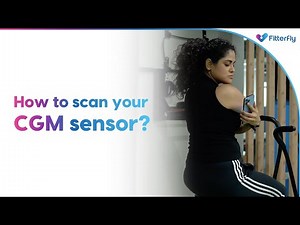 How to scan your Continuous Glucose Monitoring CGM Sensor | Easy Steps for Diabetes Management
