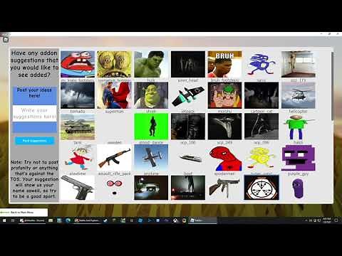 Buying ALL the addons in Ray's mod in roblox!!!!!!! (OMG!!! 😱😱)