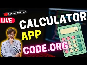 How to make Calculator in app lab , Code.org | #codingforkids #calculatorapp