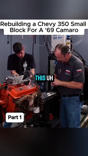 5.9K views · 62 reactions | Rebuilding a Chevy 350 Small Block For A '69 CameroA-p1#engine #enginebuild #rebuilding #fyp #oldcar | 350 Engine Rebuild | Facebook