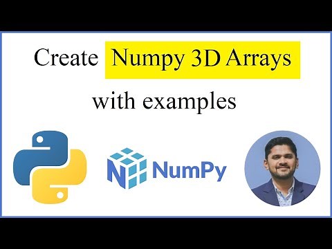 How to create a Python Numpy 3D Array | Complete Guide | Examples | 2021 | Amit Thinks