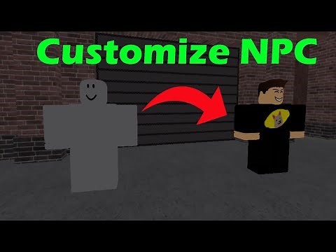 ROBLOX Studio | How to customize an NPC