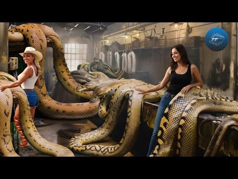 Inside the $1 Billion Python City – How Giant Snake Farms Operate Like Machines