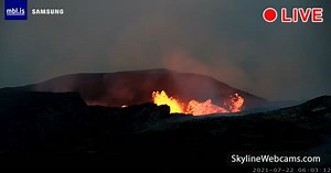 【LIVE】 Live Cam Geldingadalir - Icelandic Volcano | SkylineWebcams