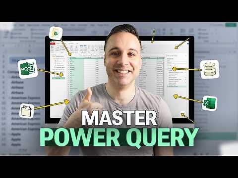 Power Query for Beginners: Transform Excel Data in Minutes (2025 Tutorial Part I)