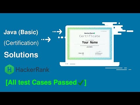 HackerRank Java (Basic) Certification Test | Solution #2