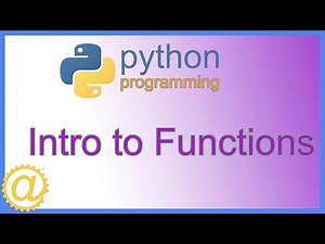 Python - Intro to Functions - Function Code Example - Python Programming for Beginners APPFICIAL