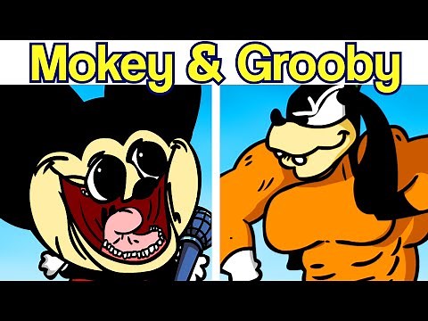 Friday Night Funkin': VS Mokey & Grooby Full Week + Cutscenes [FNF Meme Mod/HARD] Mokey's Show