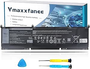 8FCTC Battery Replacement for Dell Alienware M15 R3 R4 R5 R6 R7 M17 R3 Precision 5550 5560 5570 XPS 15 9500 9510 G15 5520 5510 Inspiron 5620 7510 7610 Vostro 7510 7620 Series SB10T83121