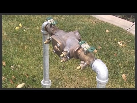 How to Install a Lawn Sprinkler Backflow Preventer