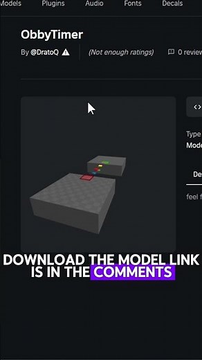 How to create a Timer in Roblox Studio! ⌚ #roblox #robloxstudio #reels