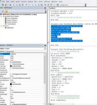 TextBox2 should only contain a number; this is checked Excel VBA