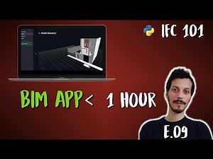 Create a BIM application with python in under 60 minutes 🕐
