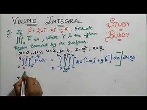 Volume Integral - Vector Calculus