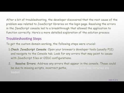 How to Use OIDC with a Custom URL in Blazor WebAssembly on Azure App Service