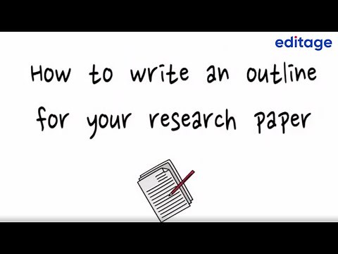 How to write an outline for your research paper?