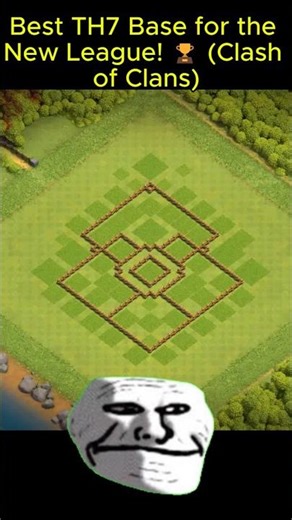 Best TH7 Base for the New League! 🏆 (Clash of Clans)#shots #coc #clashofclans #th7base #shortvideo