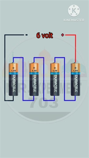 Battery series connection circuit 😮😱😲😱#shortsfeed #trending #viralvideo #shorts