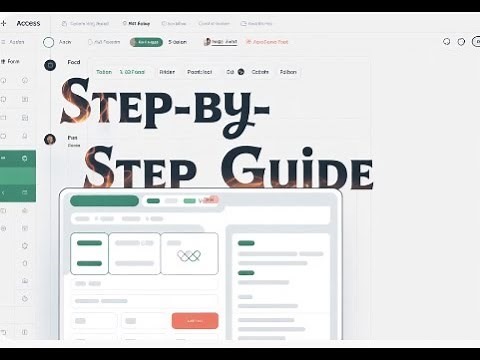 Create Custom Forms in Microsoft Access for Easy Data Entry