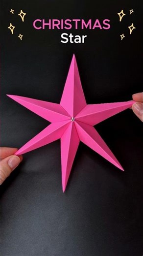 Make Your Own Origami Christmas Star In Minutes! ⭐ Fun & Easy DIY Paper Craft 🌟