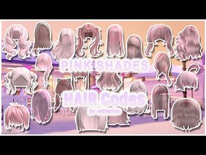 Berry avenue Codes Hair Pink P4 👚 Brookhaven Hair & Bloxburg Hair #roblox #newvideo #blonde