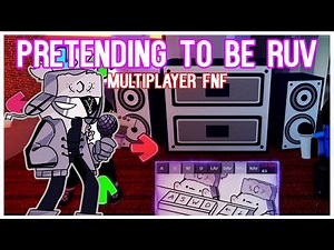 Pretending to Be Ruv in ROBLOX Friday Night Funkin