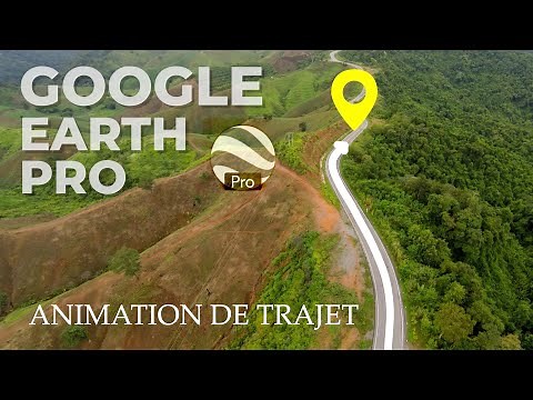ROUTE animation with Google Earth Pro: complete Tutorial
