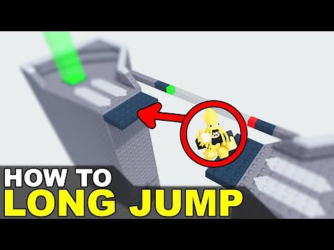 How to Long Jump BEST METHOD in ROBLOX! (EASY)