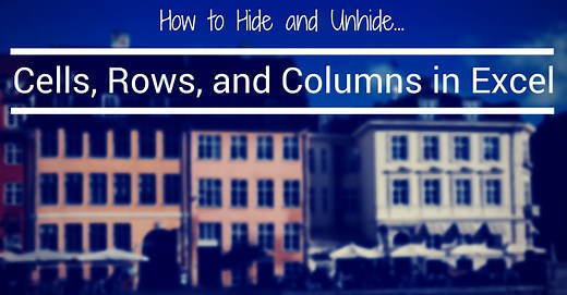 How to Unhide All Hidden Rows & Columns in Excel (At Once)