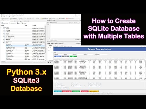 "Build a Complete Company Database System in Python | SQLite + Tkinter GUI Tutorial"