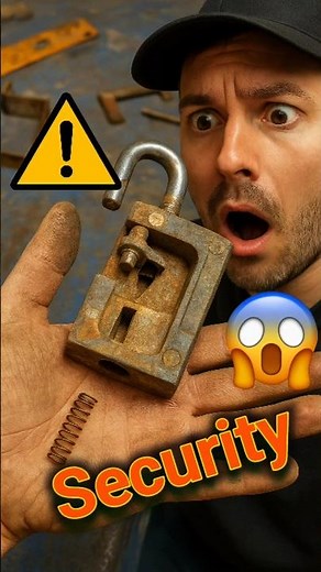 This Lock Opened Just by Removing a Spring!