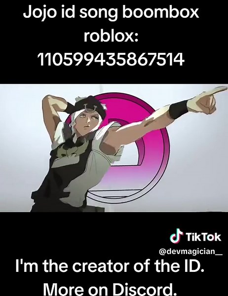 jojo id song boombox roblox #jojo #jojolends #Undertale #sans #megalovania #forsaken #boombox #song #roblox #форсакен #роблокс #deltarune #deltarunechapter4 #deltarunechapter3 #chapter4 #undertale #дельтарун #forsaken #forsakenchance #forsakenshedletsky #shedletsky #1x1x1x1 #forsaken1x4 #animation #roblox #роблокс #форсакен #майнкрафт #Minecraft #lololoshka #mrlololoshka #лолошка #анимация #animation #foryoupage #fyp #fypp #fypage #fypシ #fyppppppppppppppppppppppp #cupcut #alightmotion #discord #