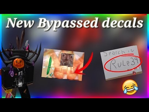 [37] ROBLOX NEW BYPASSED DECALS WORKING 2019