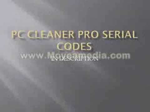 PC CLEANER PRO SERIAL CODES