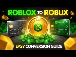 How to Convert Roblox Credit into Robux | Easy Step-by-Step Guide!