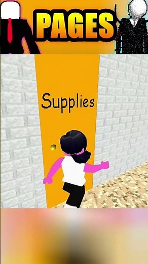 SLENDERMAN BUT IN BALDI'S BASICS #roblox #baldisbasicsplus #tips #halloween