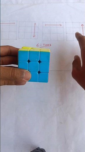 This 3x3 Trick Breaks Your Brain 🤯 | Super Simple! #shorts #viral