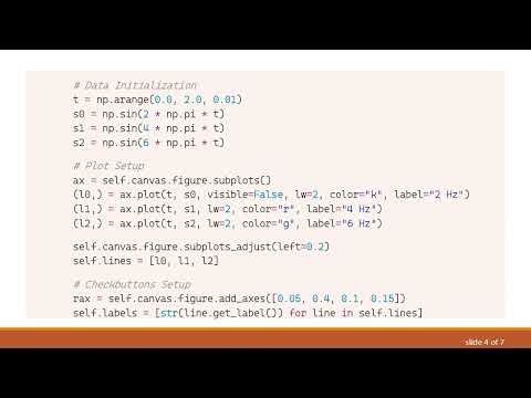 Integrating matplotlib Checkbuttons into a PyQT5 Application