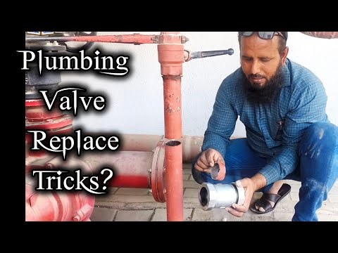 Gate Valve Replace in GI Pipe | Plumbing Repair Tips | Perfect Joint Installation‪@bakhshtechnical‬