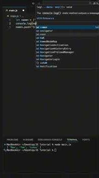 JavaScript: Arrays 👨‍💻 | FÜR ANFÄNGER | 3 Minuten | kurz & knackig 🚀 #code #coding #deutsch #js