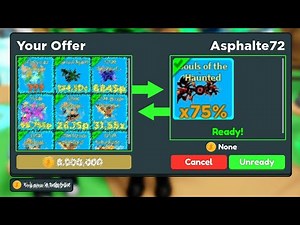 600,000 TO 1,000,000 TOKENS VALUE PET TRADE?! Insane Trade in Clicker Simulator (Roblox)