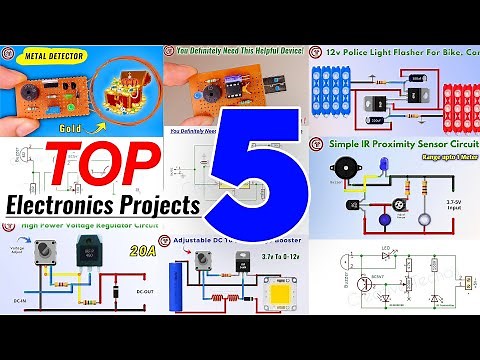 Top 5 Electronics Projects for Beginners with Basic Components (2025)