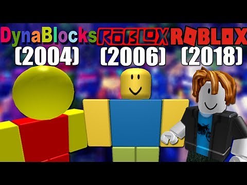 ROBLOX Evolution 2004 - 2018 / ROBLOX History 2004 to 2018