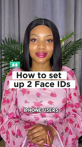 24K views · 237 reactions | Here’s how to add a second Face ID in your iPhone!!! #iphonetricks #iphone #ios #ios16 #apple #techtok #comfietech #samsung #capcut #whatsApp #android #ai #artificialintelligence #explore #africa #tech #exploremore #explorepage #facebookreels #facebookpage | Comfietech | Facebook