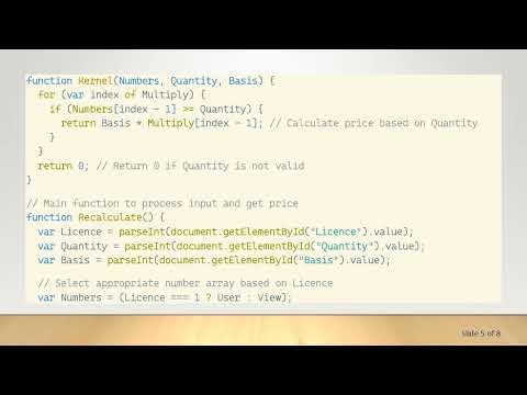 Building a Dynamic Price Calculator with Plain JavaScript