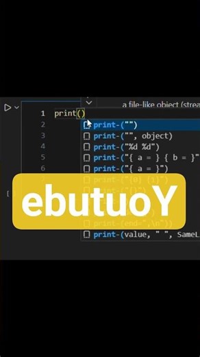Print Backwards in Python? One Line Magic! 🐍