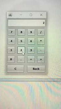 How to Make Calculator in Java using NetBeans | Java Project #shorts