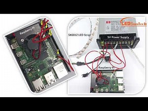 How to Wire and Code SK6812 RGBW LED Strips on Raspberry Pi