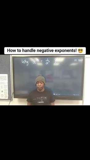 Understanding Negative Exponents in Mathematics
